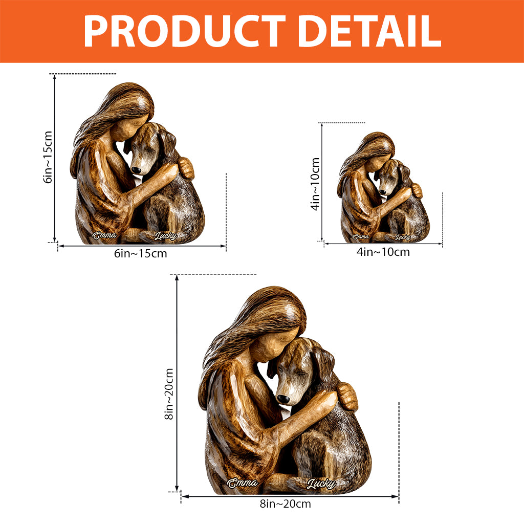 Dog Lovers - Personalized Dog Custom Shaped Acrylic Plaque