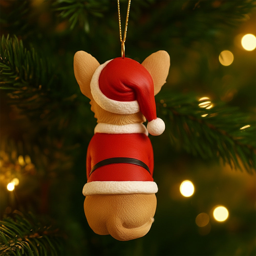 Furry And Bright - Personalized Dog Custom Made 3D Minifigure Ornament