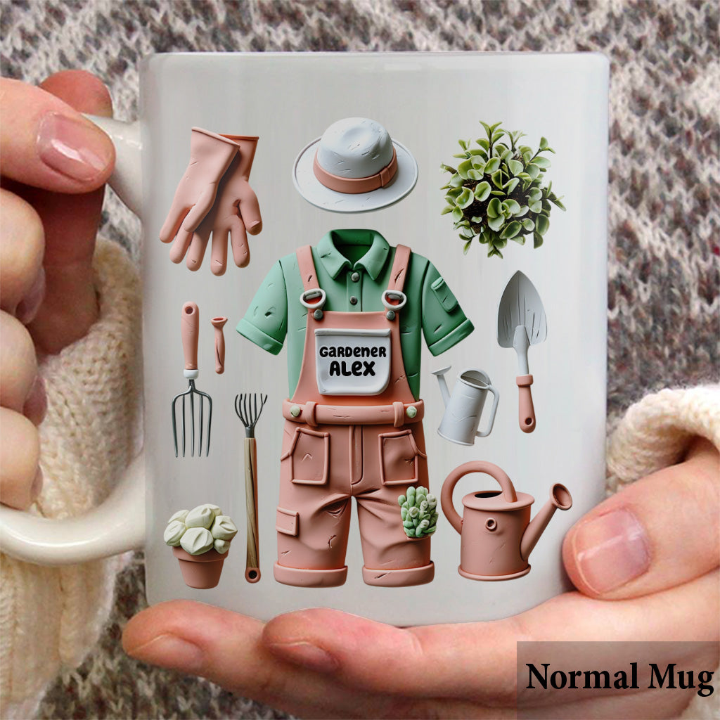 Love Gardening - Personalized Gardening Mug