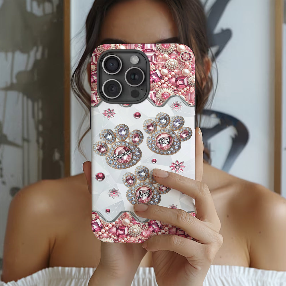 Life Is Better With My Dogs - Personalized Dog Full Print Phone Case