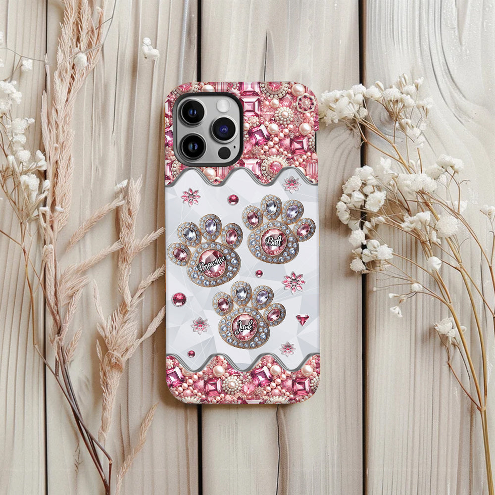 Life Is Better With My Dogs - Personalized Dog Full Print Phone Case