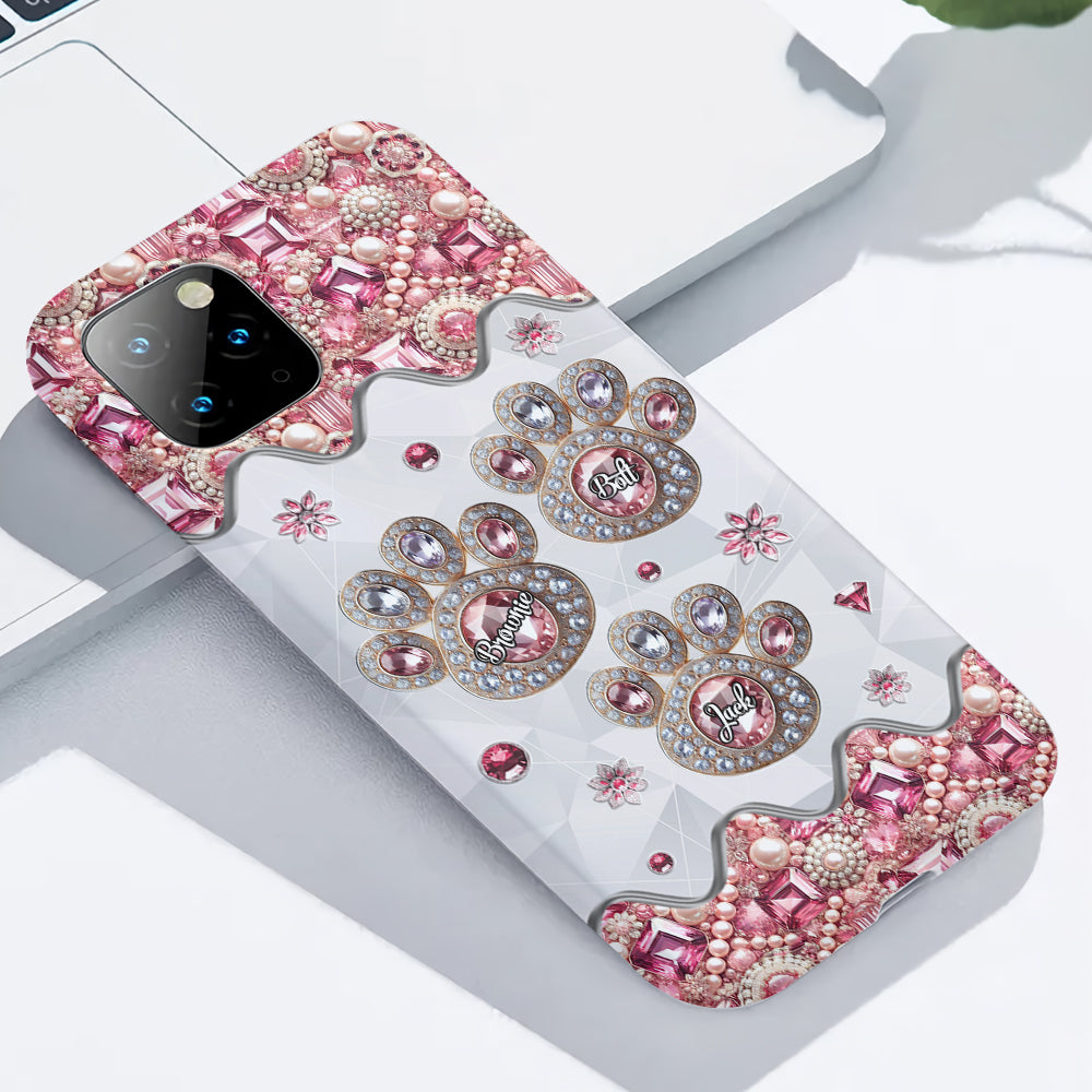 Life Is Better With My Dogs - Personalized Dog Full Print Phone Case