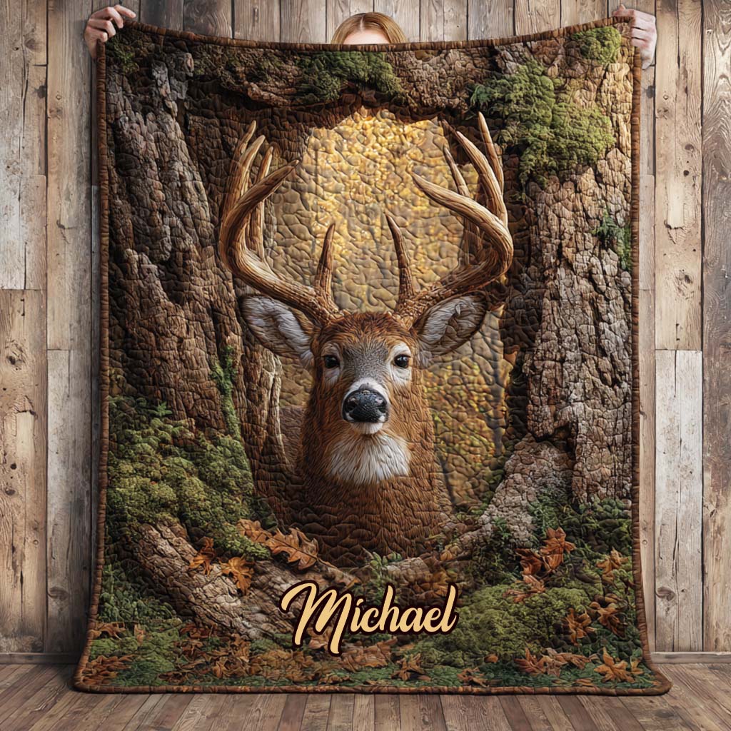 Love Hunting - Personalized Hunting Blanket