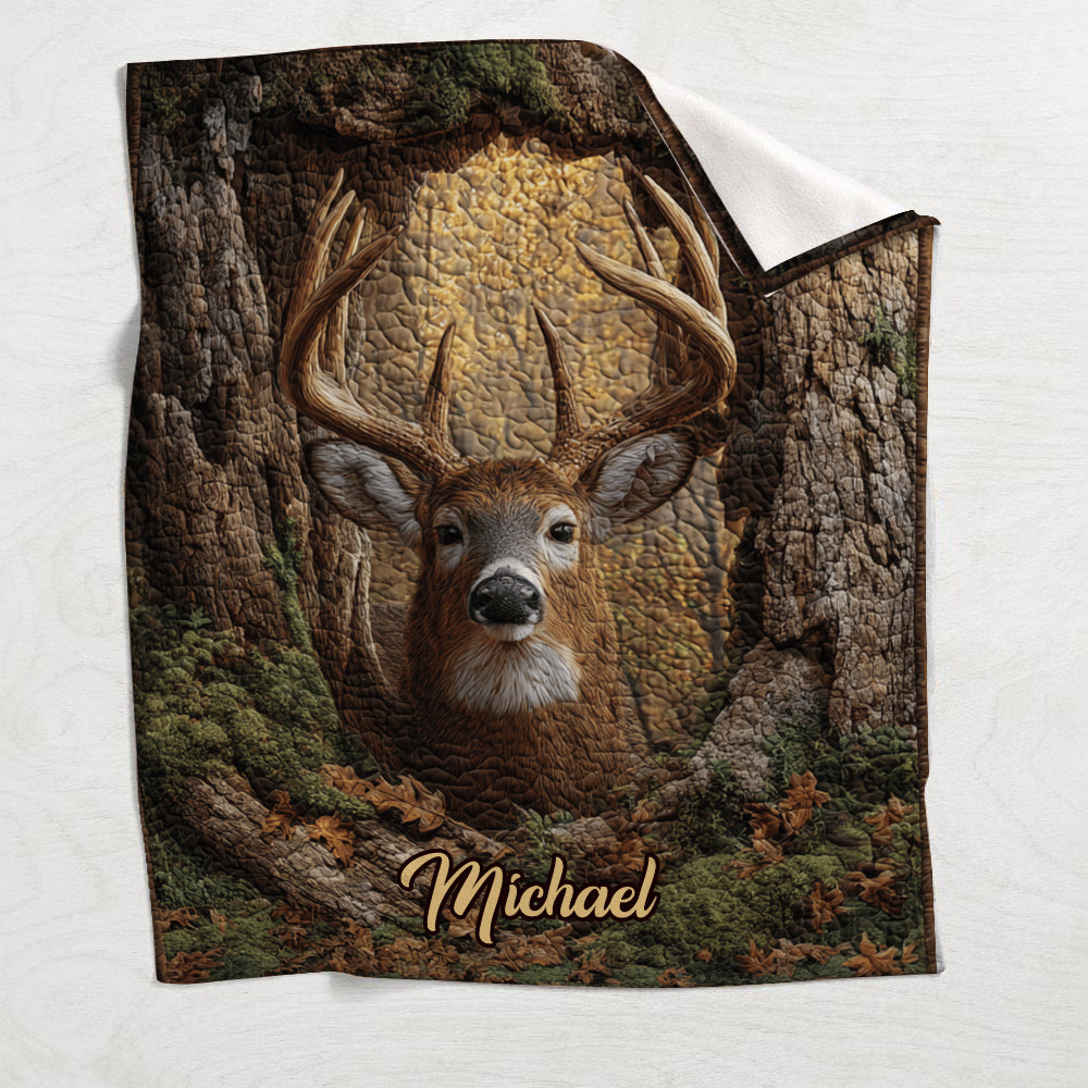Love Hunting - Personalized Hunting Blanket