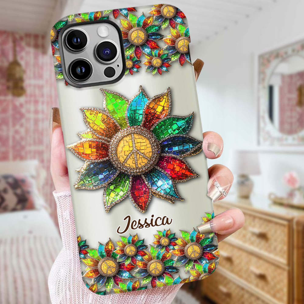 Hippie Soul - Personalized Hippie Full Print Phone Case