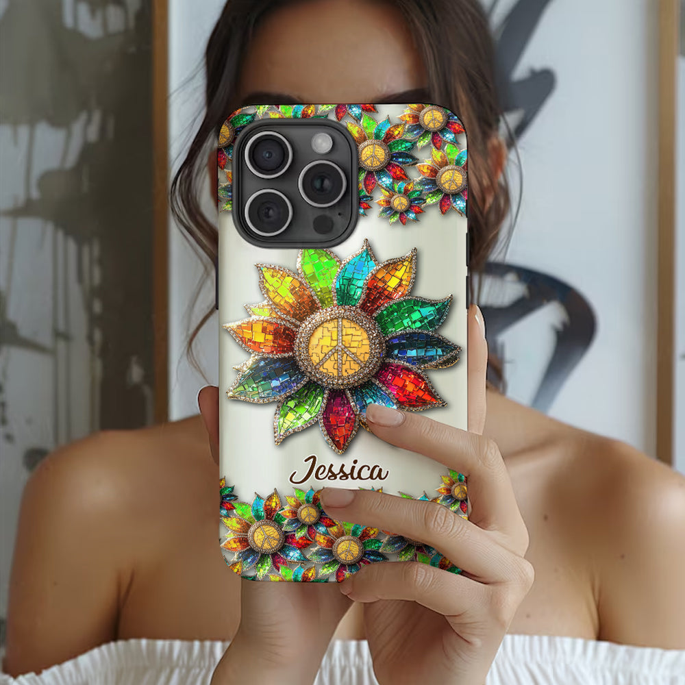 Hippie Soul - Personalized Hippie Full Print Phone Case