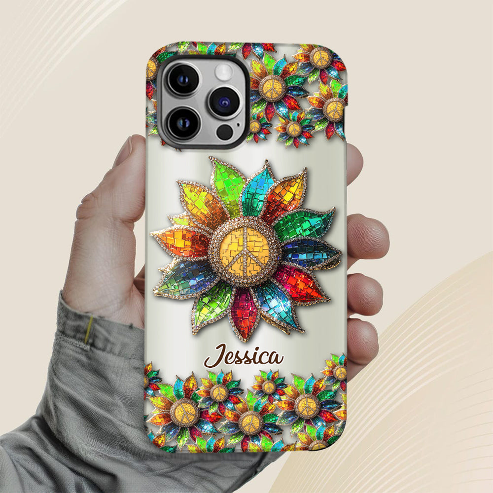 Hippie Soul - Personalized Hippie Full Print Phone Case