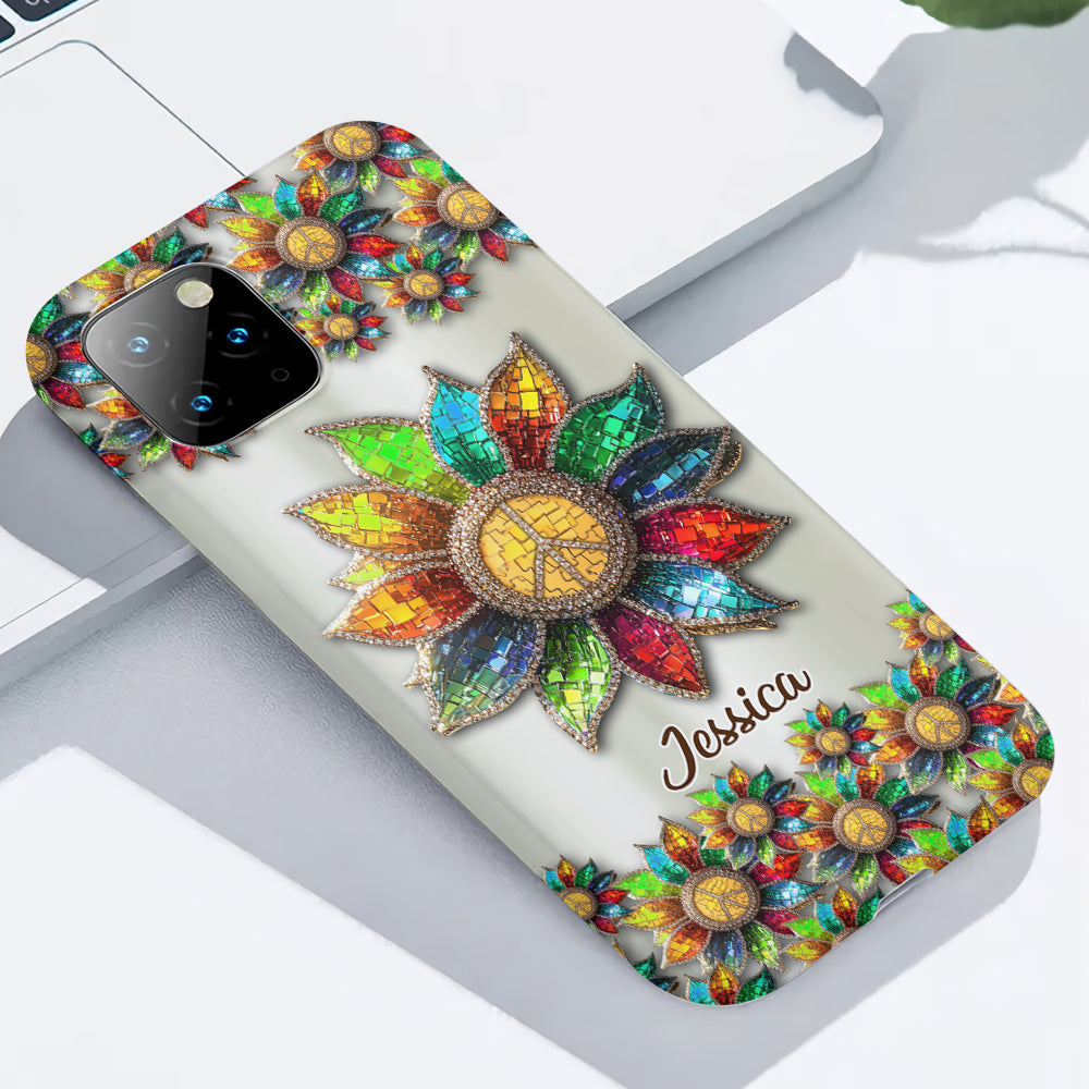 Hippie Soul - Personalized Hippie Full Print Phone Case