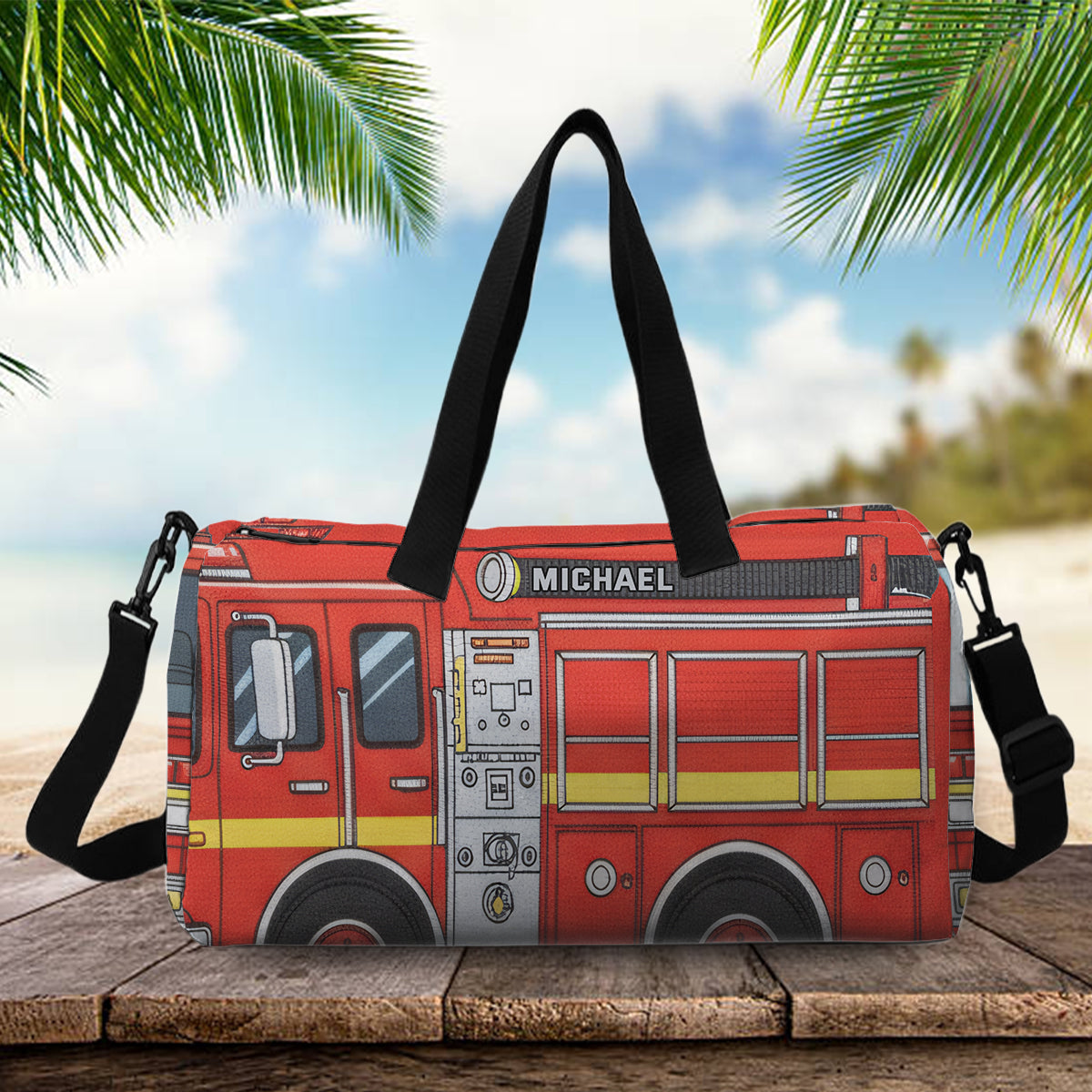 Feuerwehr-Sporttasche (personalisiert)