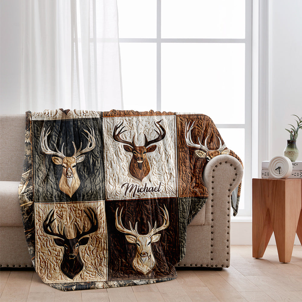 Love Hunting - Personalized Hunting Blanket