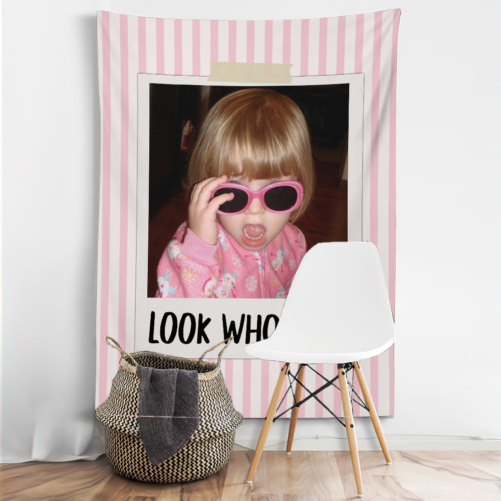Birthday Gift - Personalized Birthday Wall Tapestry