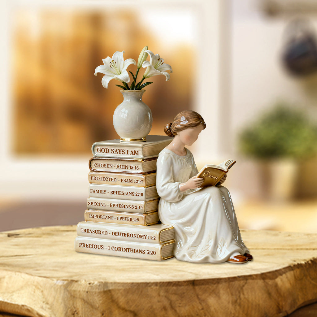 God Say I Am - Personalized Christian Custom Shaped Acrylic Plaque