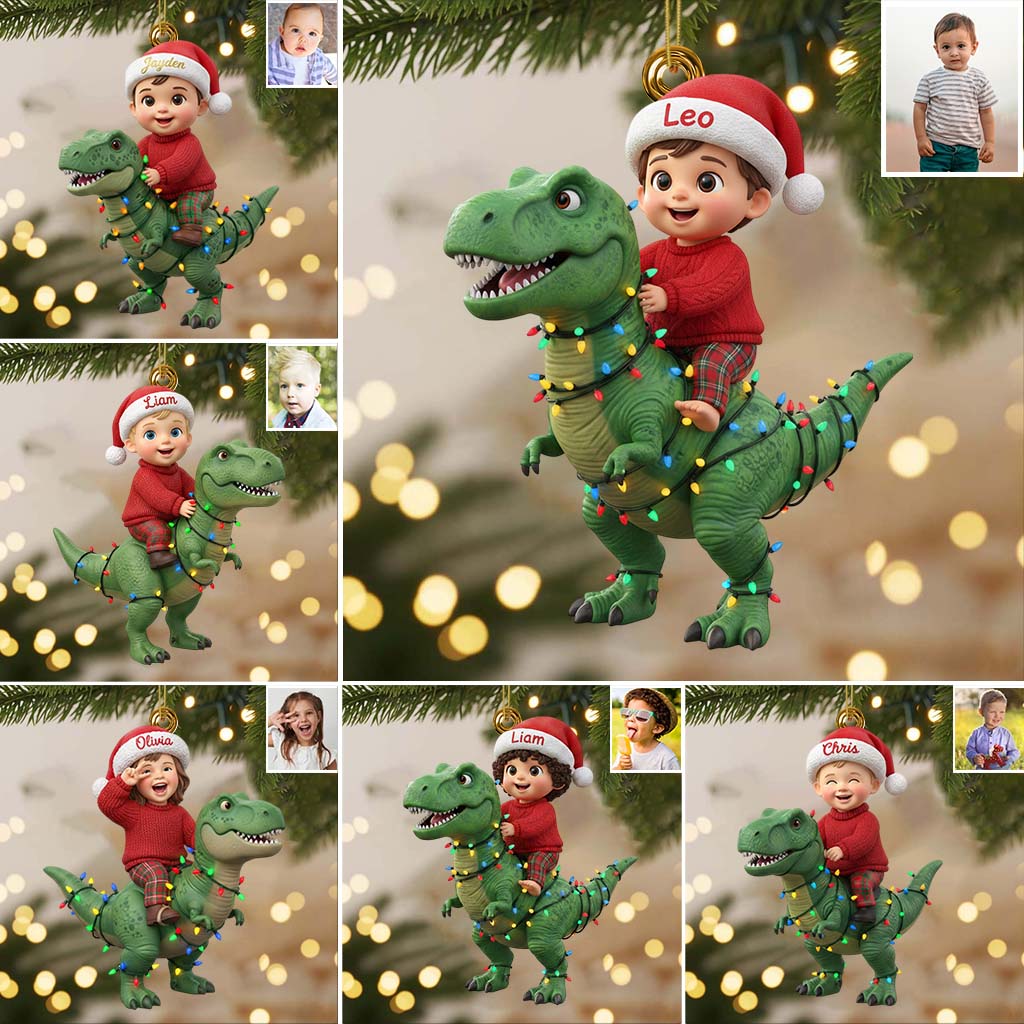 Christmas Gift For Kids - Personalized Kid Ornament