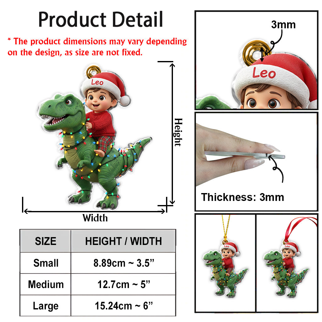 Christmas Gift For Kids - Personalized Kid Ornament