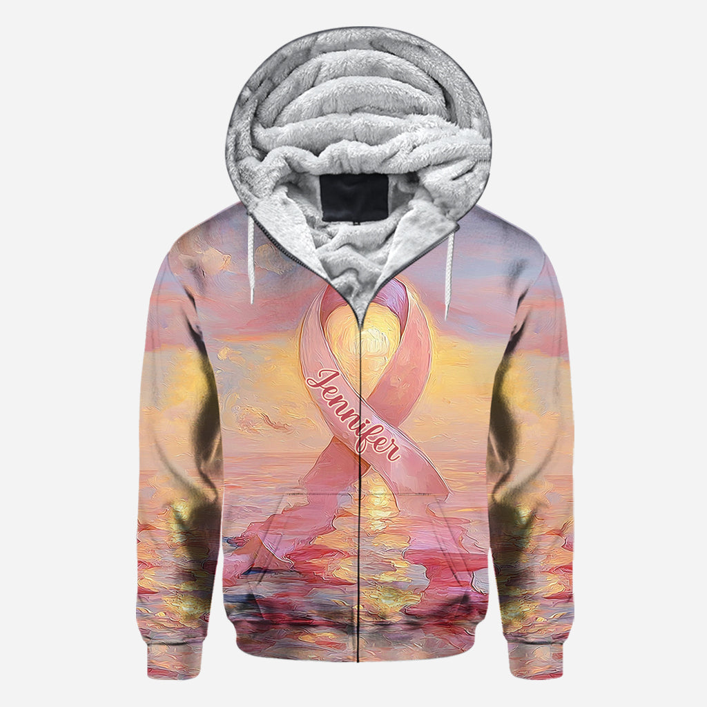 Strong Warriors - Personalized Breast Cancer Awareness All Over Shirt