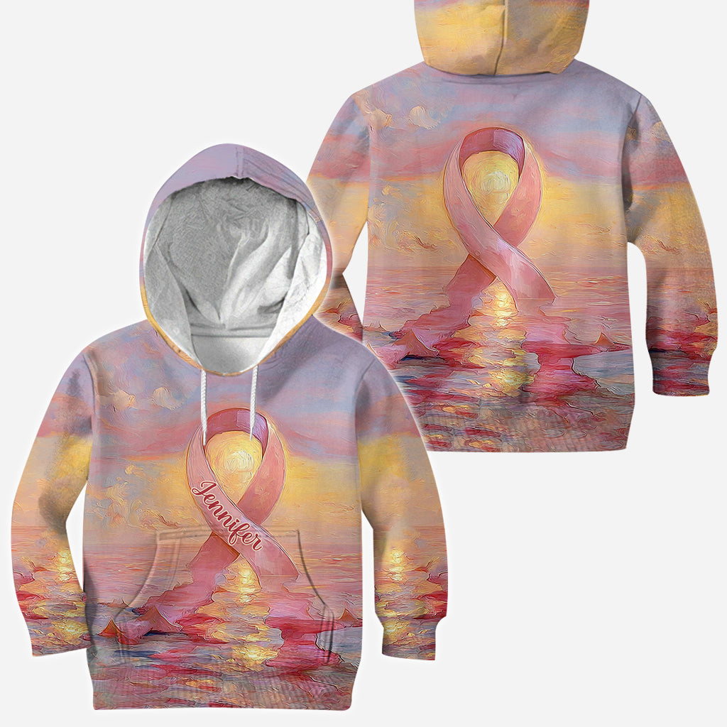 Strong Warriors - Personalized Breast Cancer Awareness All Over Shirt