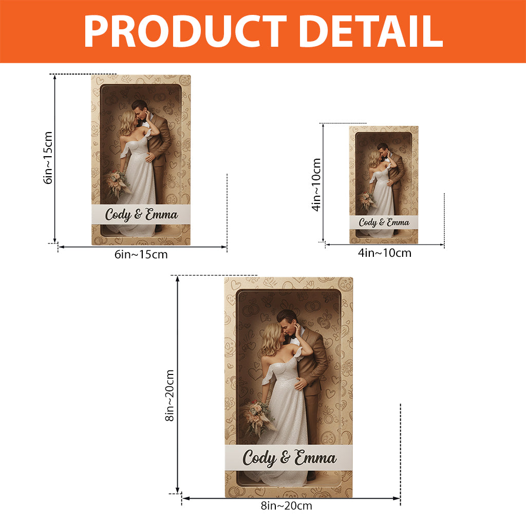 Custom Any Photo - Personalized Couple Custom Shaped Acrylic Plaque