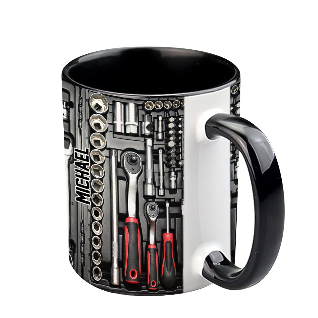 Tool Box - Personalized Father Accent Mug