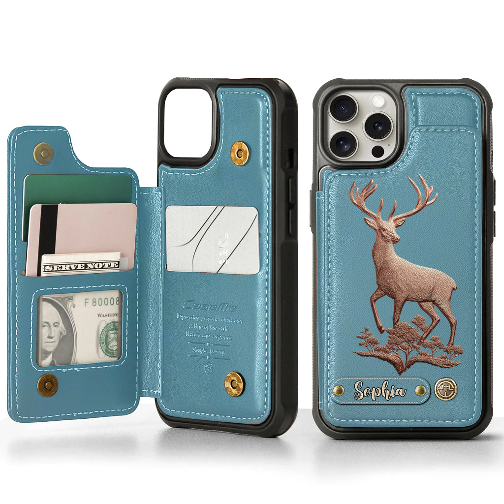 Country Girl - Personalized Hunting Wallet Phone Case