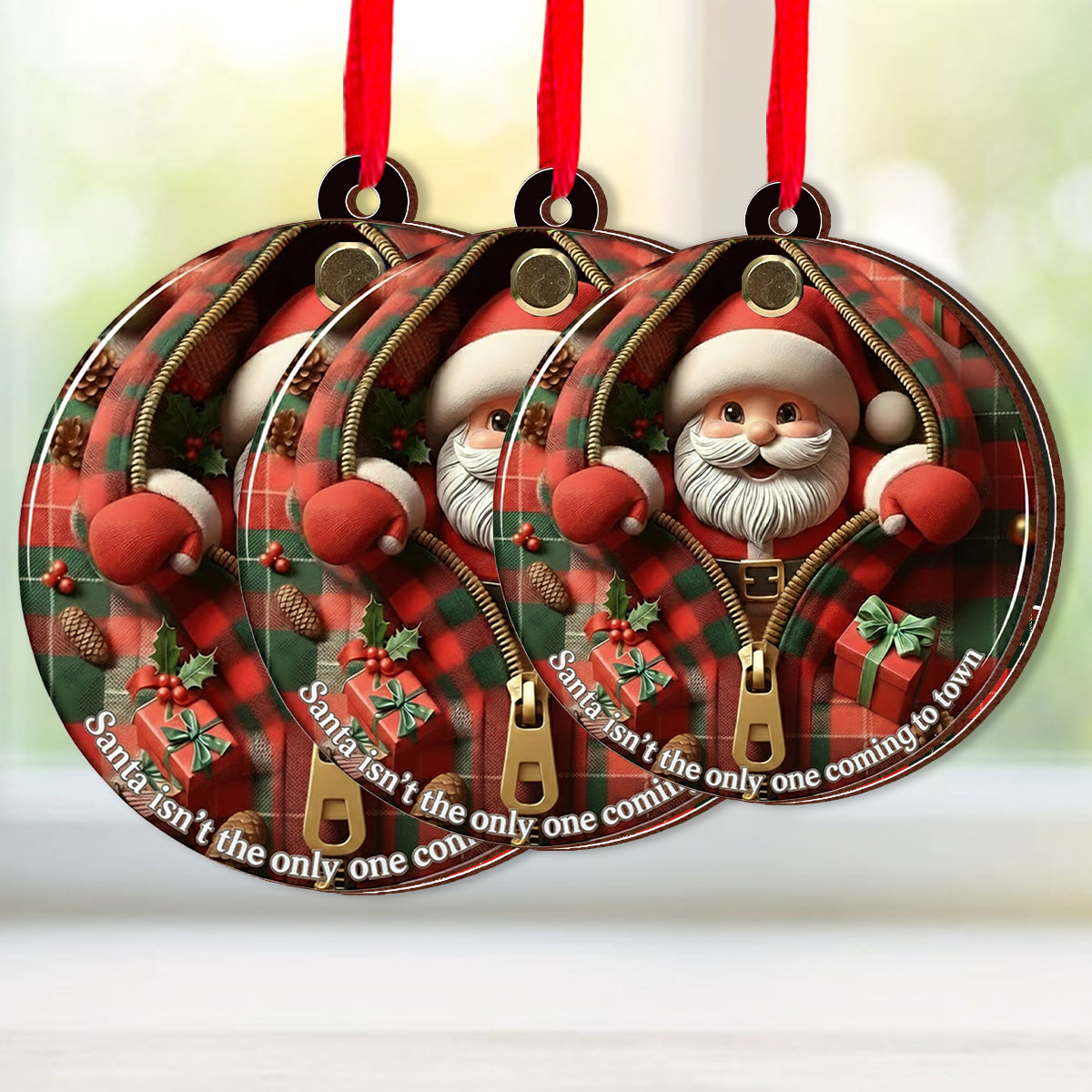 Cadeau de naissance pour annoncer une grossesse - Ornement de grossesse personnalisé à retourner