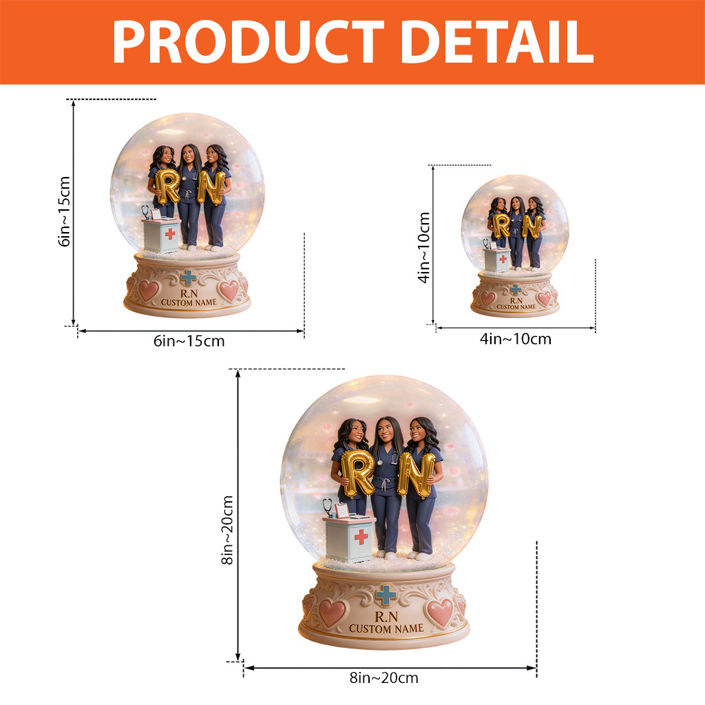 Individuell gestaltbare Acrylplakette für Krankenschwestern nach Foto – personalisierte, individuell geformte Plakette