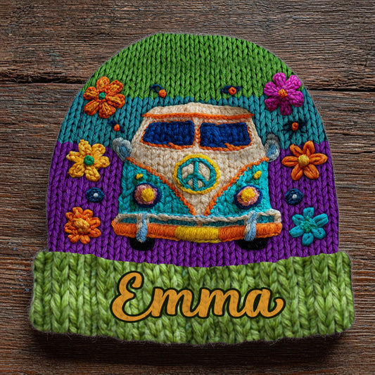 Hippie Souls - Personalized Hippie Beanie Hat