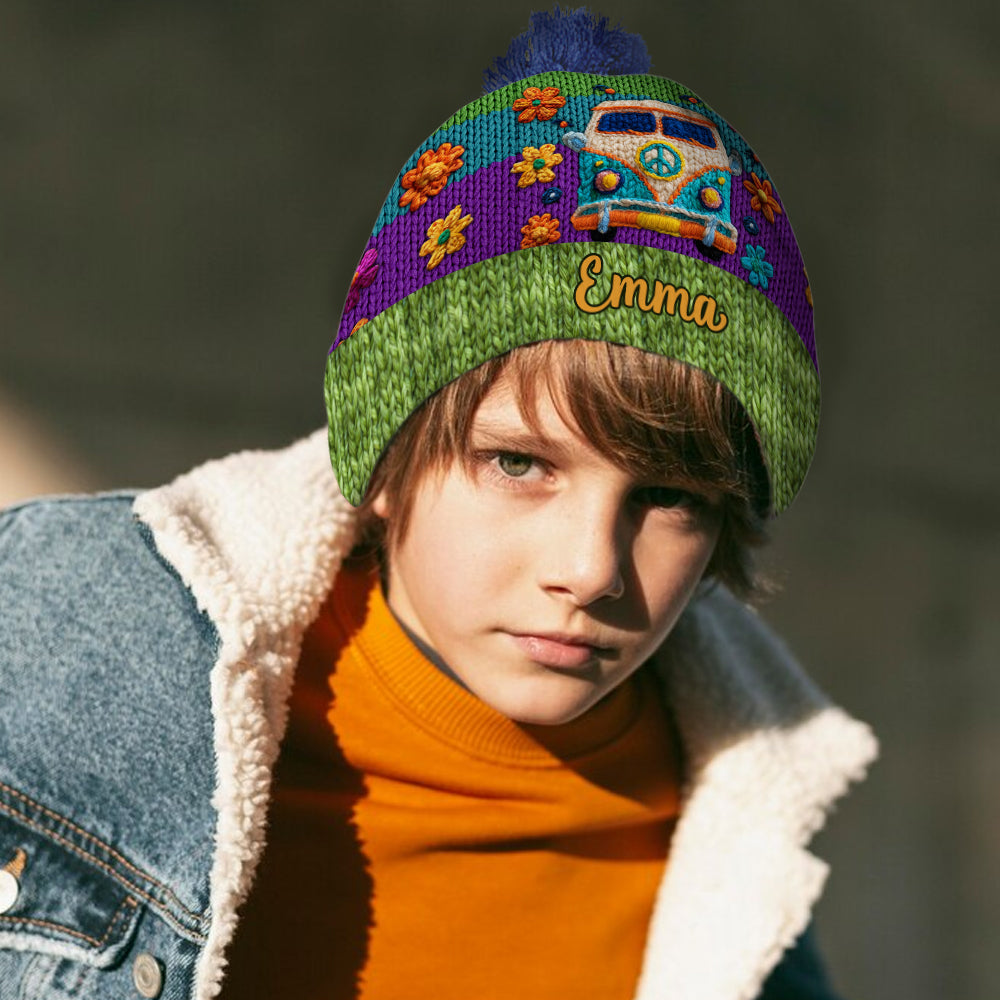 Hippie Souls - Personalized Hippie Beanie Hat