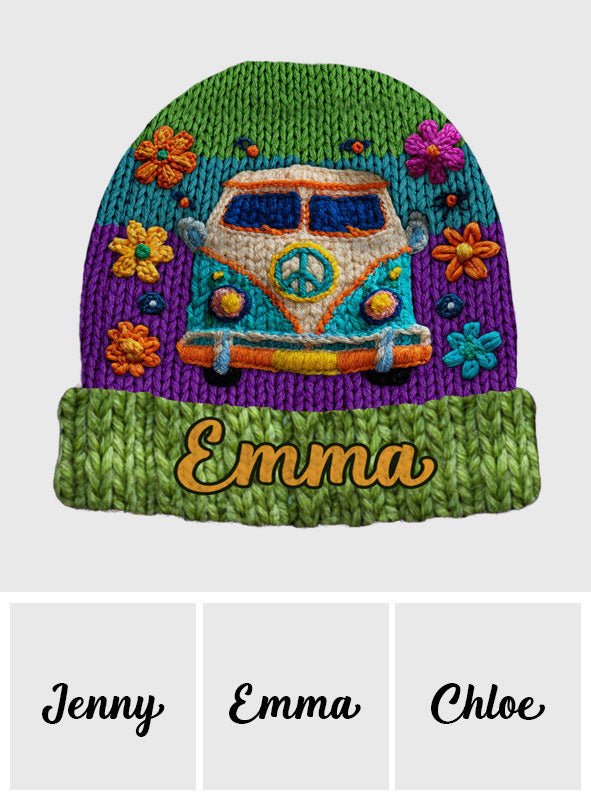 Hippie Souls - Personalized Hippie Beanie Hat