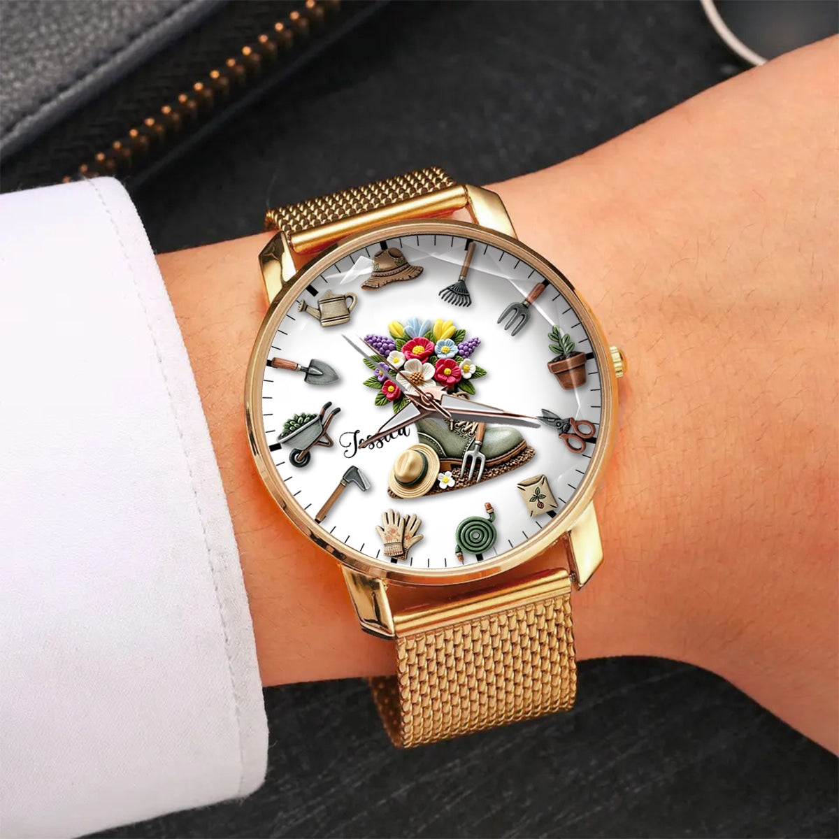 Gardening Time - Personalized Gardening Women Hand Watch