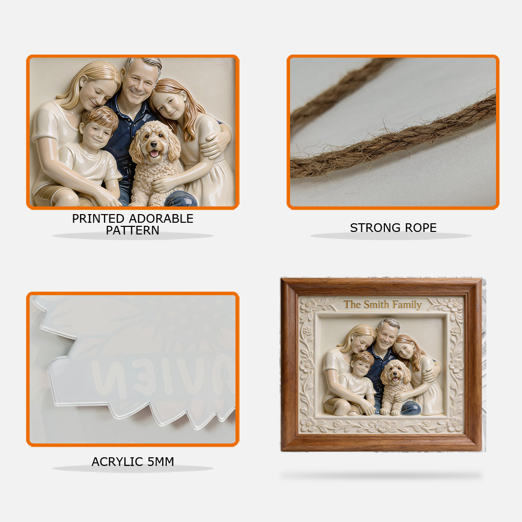 Custom From Any Photo - Personalized Family Acrylic Sign