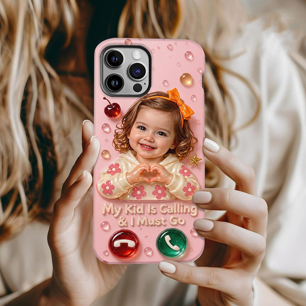 Mes enfants appellent et je dois y aller - Coque de téléphone personnalisée