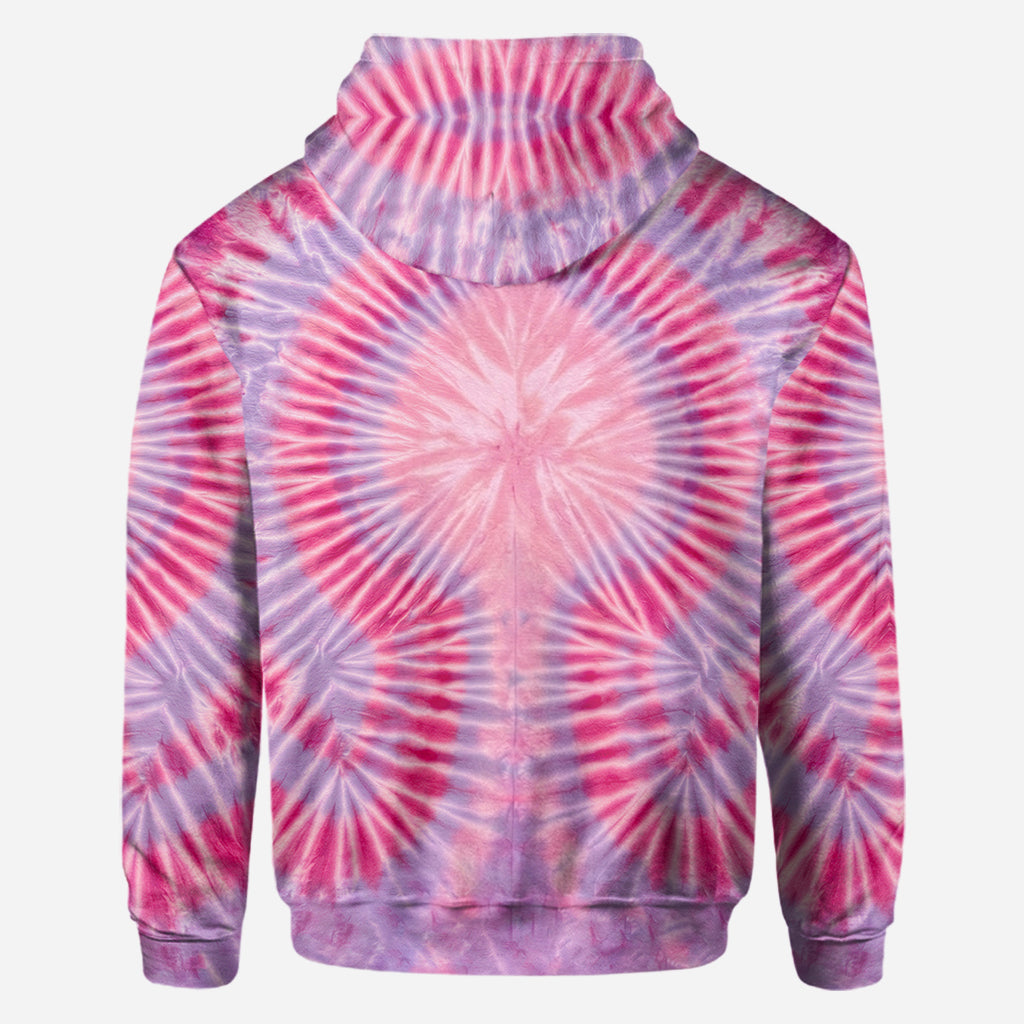 Chill Flamingo Tie Dye Shirt - Personalisiertes Flamingo Shirt