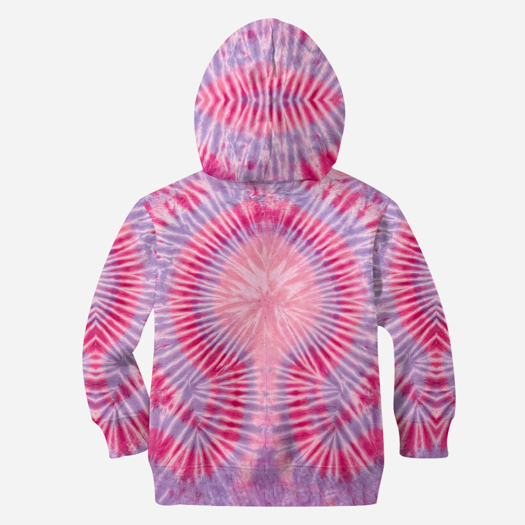 Chill Flamingo Tie Dye Shirt - Personalisiertes Flamingo Shirt