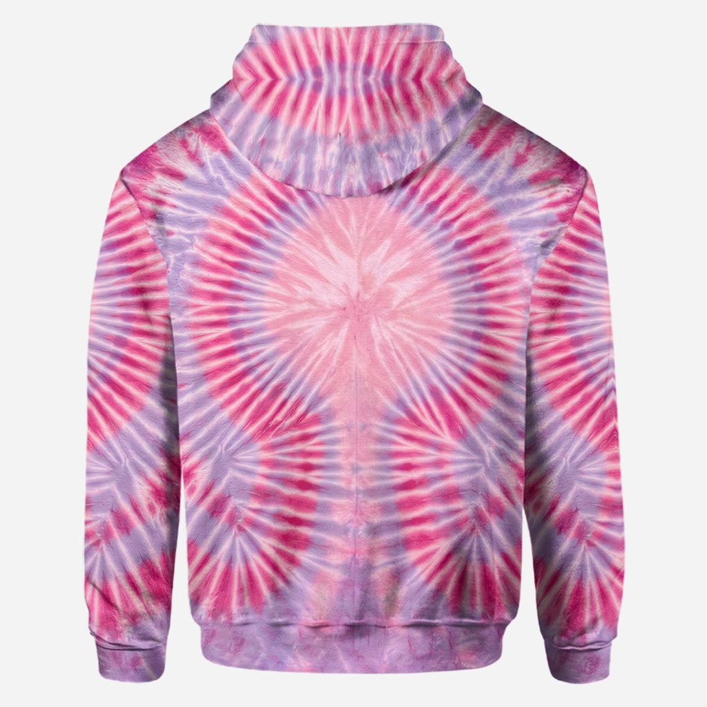 Chill Flamingo Tie Dye Shirt - Personalisiertes Flamingo Shirt