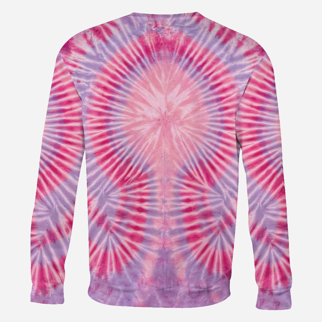 Chill Flamingo Tie Dye Shirt - Personalisiertes Flamingo Shirt
