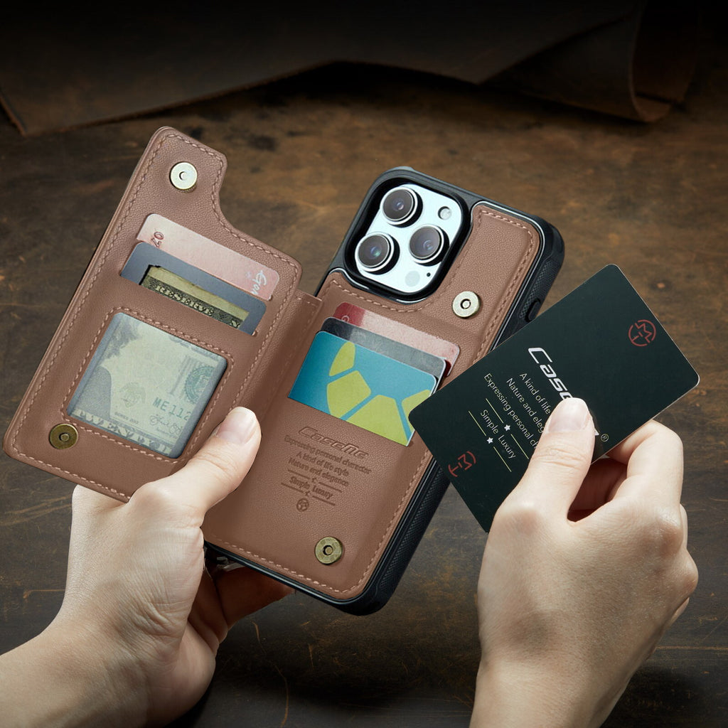 Fier pompier - Étui portefeuille personnalisé pour téléphone