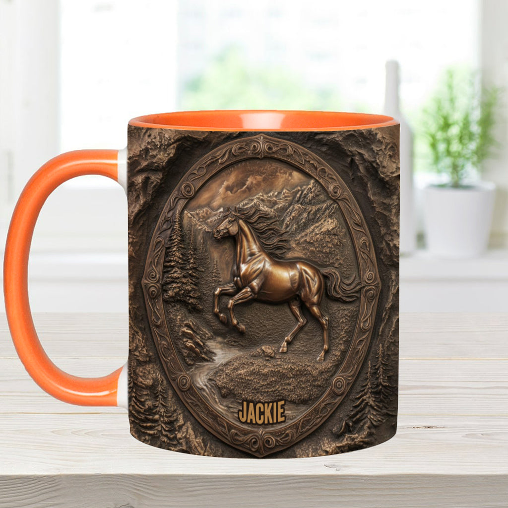 Wild Spirt - Personalized Horse Accent Mug