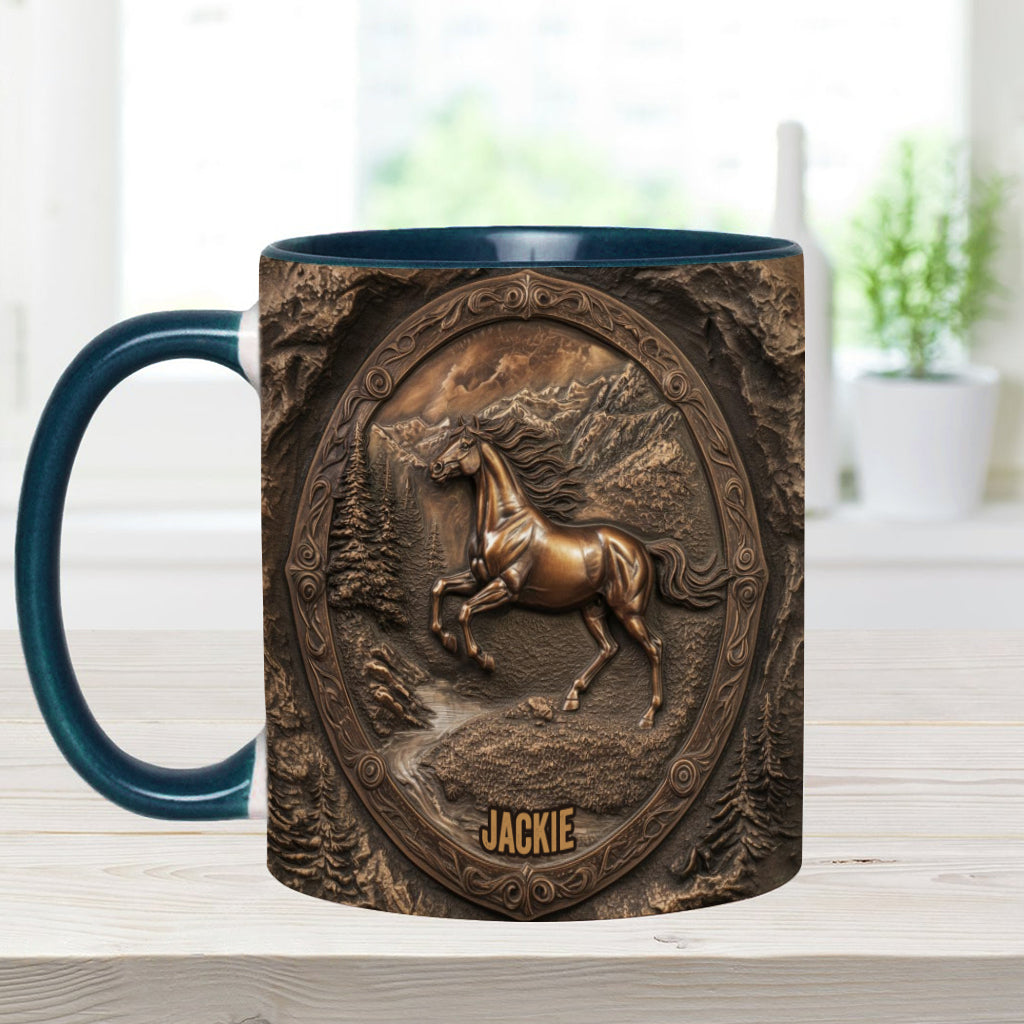 Wild Spirt - Personalized Horse Accent Mug
