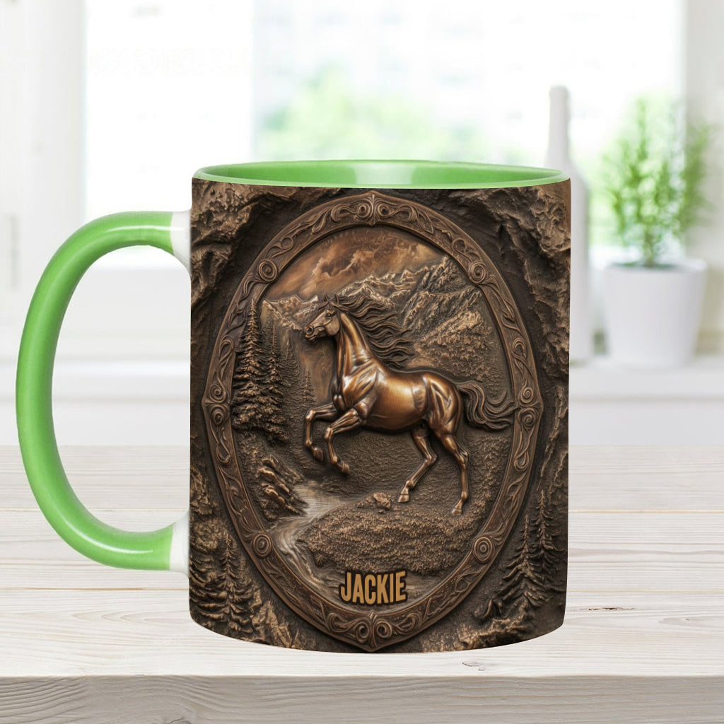 Wild Spirt - Personalized Horse Accent Mug