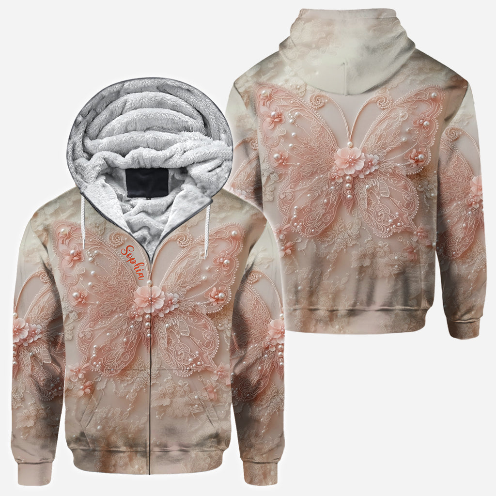 Beautiful Butterfly - Personalized Butterfly All Over Shirt