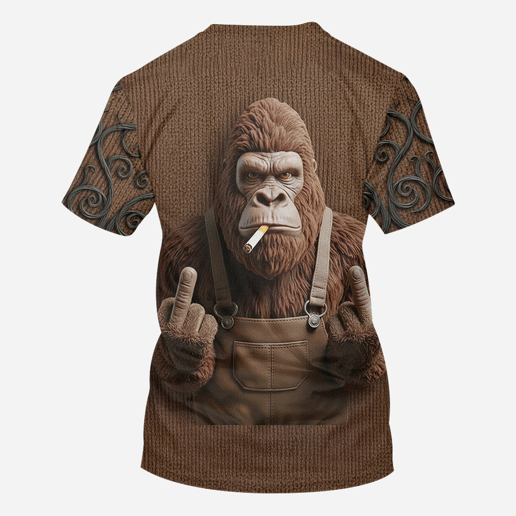 T-shirt personnalisé Bigfoot humoristique - Bigfoot intégral