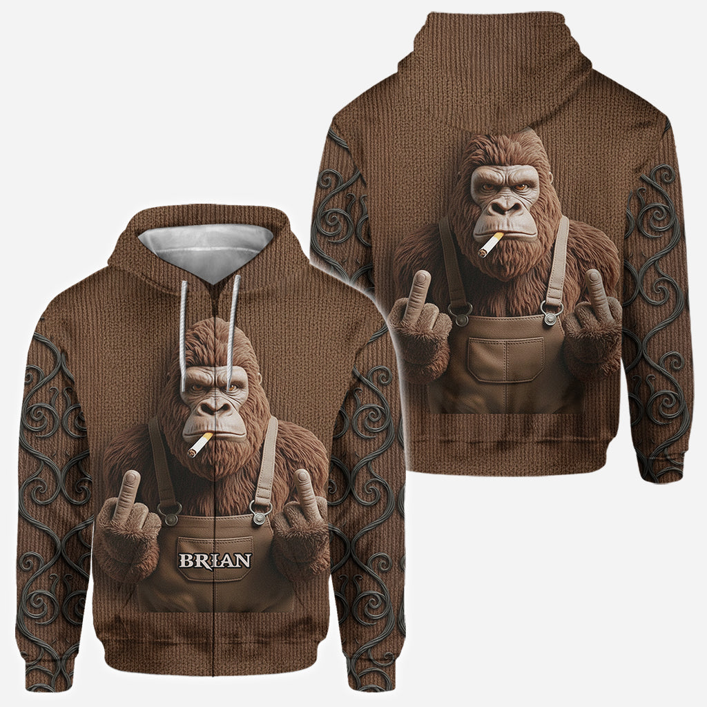T-shirt personnalisé Bigfoot humoristique - Bigfoot intégral