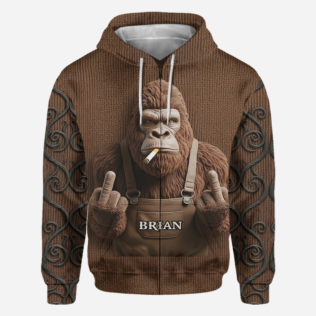 T-shirt personnalisé Bigfoot humoristique - Bigfoot intégral