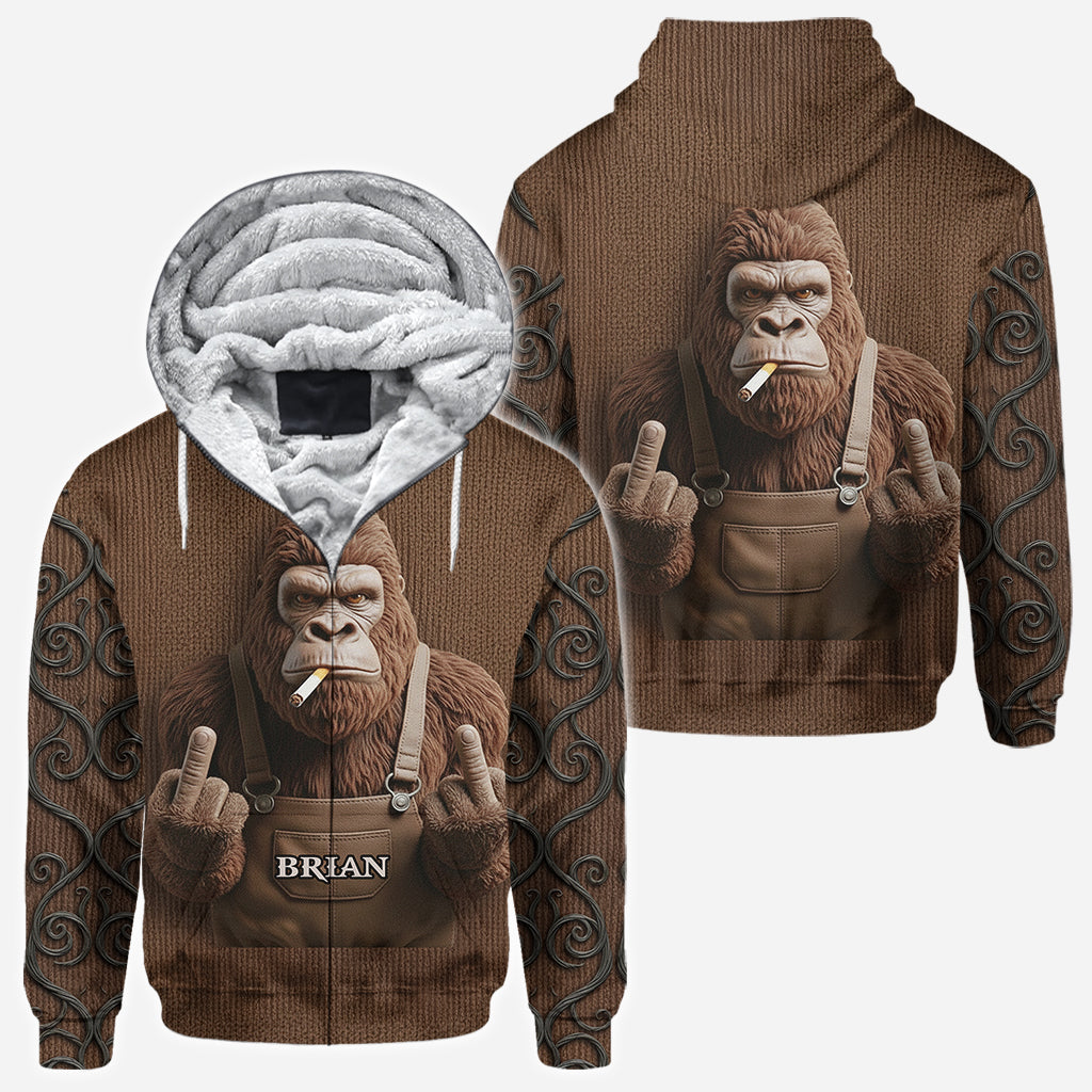 T-shirt personnalisé Bigfoot humoristique - Bigfoot intégral