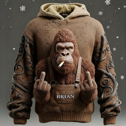 T-shirt personnalisé Bigfoot humoristique - Bigfoot intégral