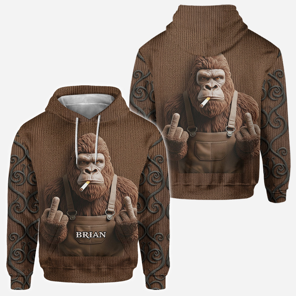 T-shirt personnalisé Bigfoot humoristique - Bigfoot intégral