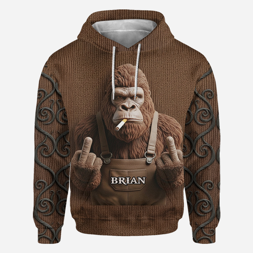 T-shirt personnalisé Bigfoot humoristique - Bigfoot intégral