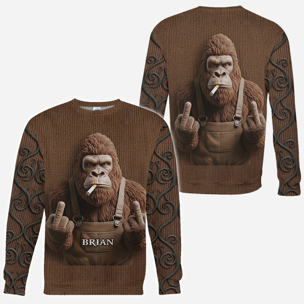T-shirt personnalisé Bigfoot humoristique - Bigfoot intégral