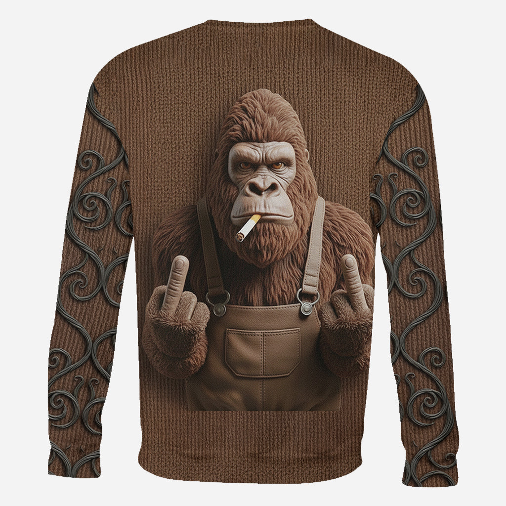 T-shirt personnalisé Bigfoot humoristique - Bigfoot intégral