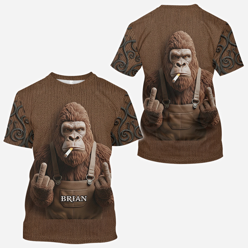 T-shirt personnalisé Bigfoot humoristique - Bigfoot intégral